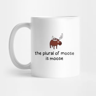 The plural of Moose Mug